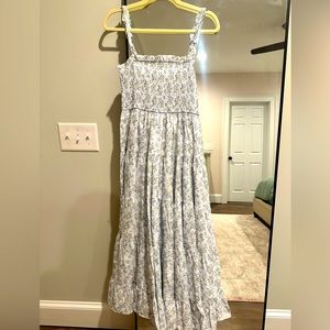 Floral maxi dress. Worn once